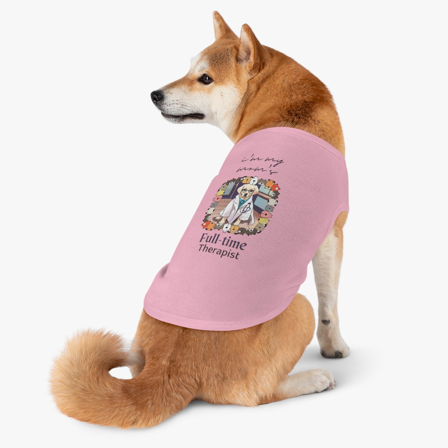 Full-time Therapist Pet Tank Top