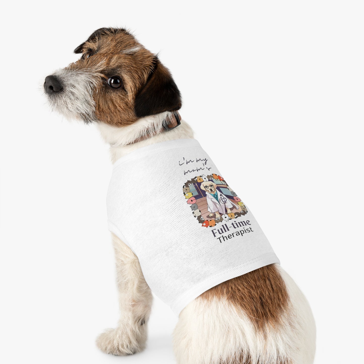 Full-time Therapist Pet Tank Top