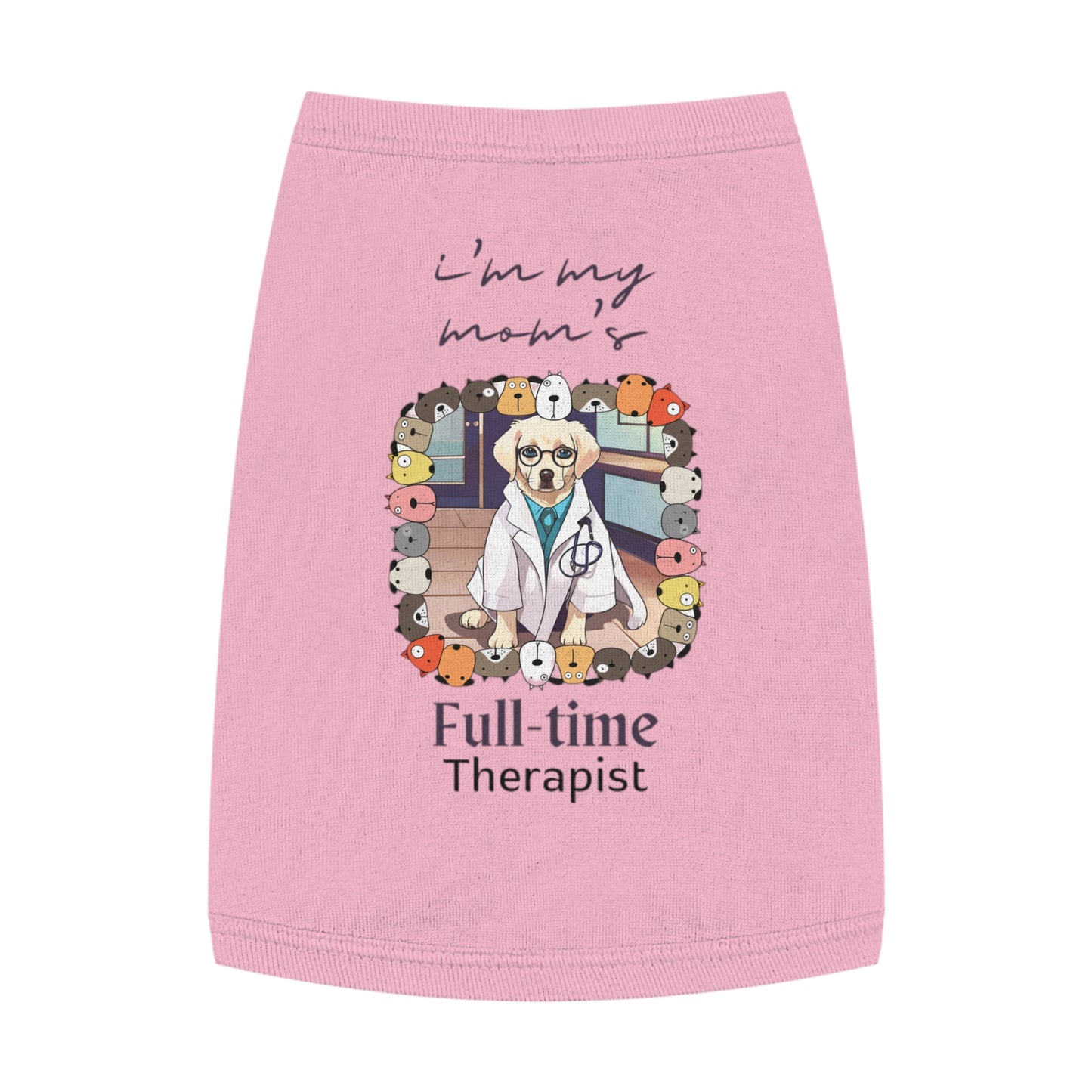 Full-time Therapist Pet Tank Top