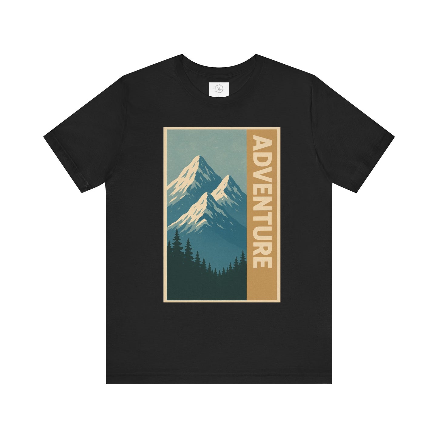Adventure Mountain Unisex Tee, Nature Shirt, Hiking Apparel, Travel Gift, Outdoor Enthusiast Top