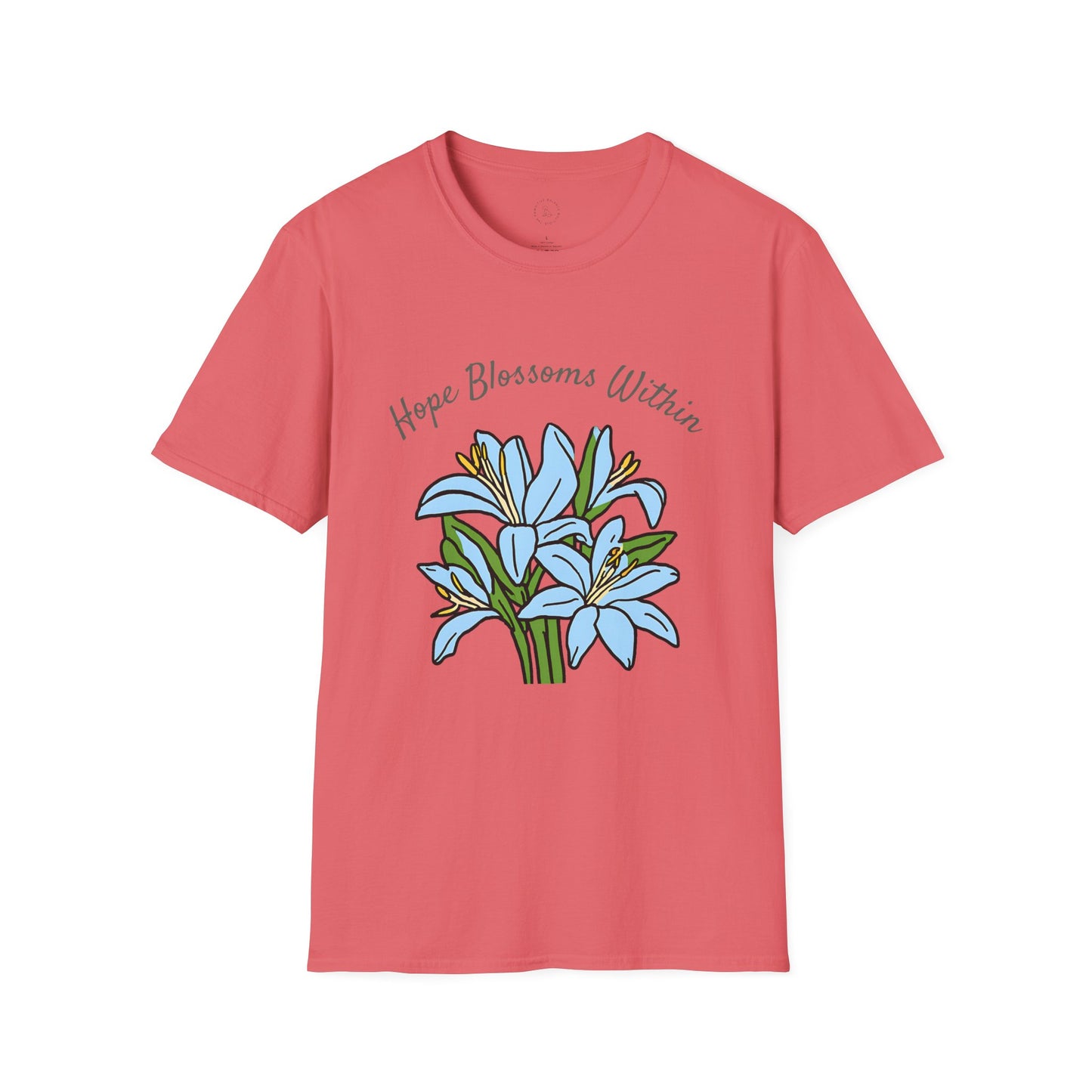 Hope Blossoms Within Unisex Softstyle T-Shirt