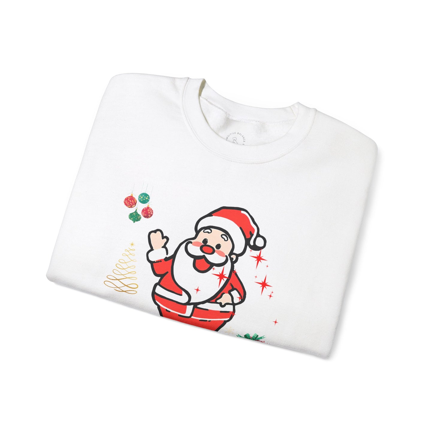 Happy Christmas Unisex Heavy Blend™ Crewneck Sweatshirt