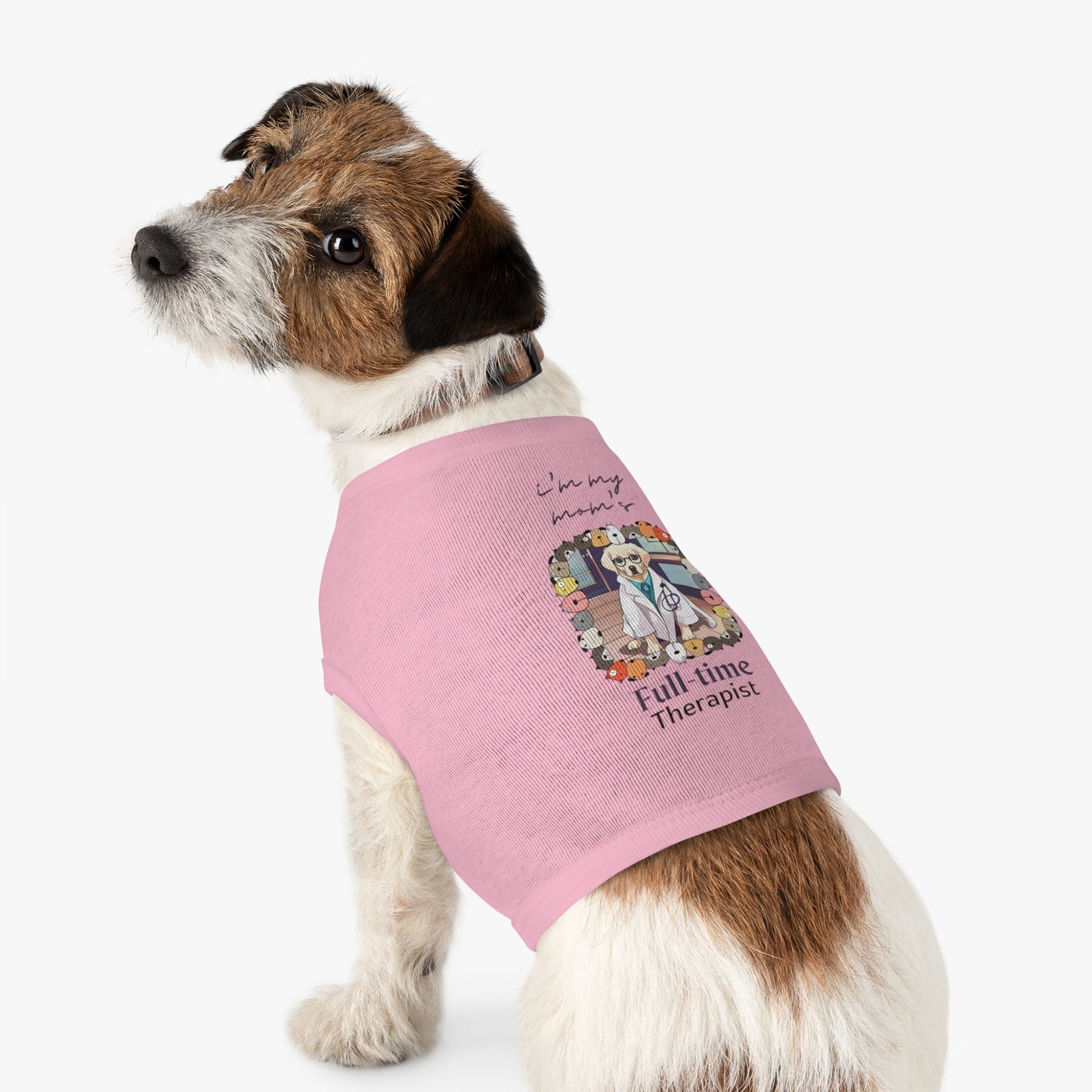 Full-time Therapist Pet Tank Top