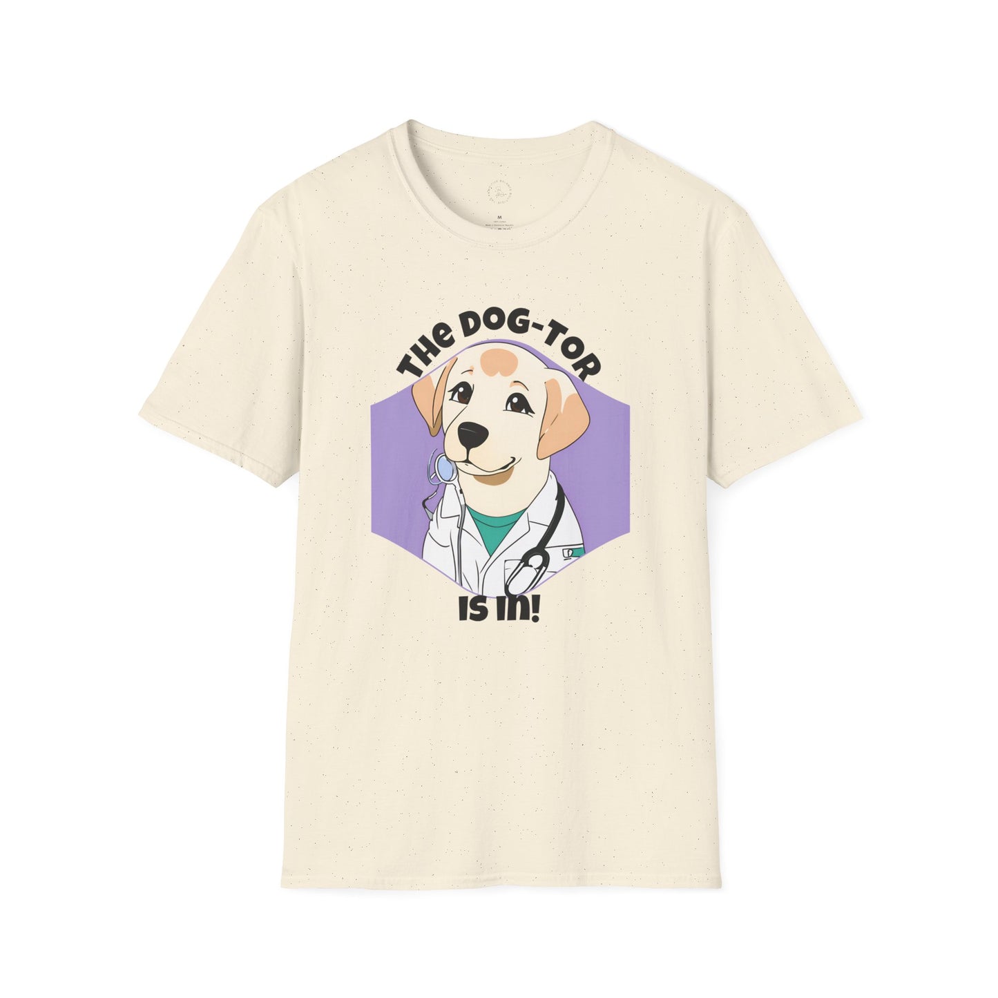The Dog-tor is In Unisex Softstyle T-Shirt
