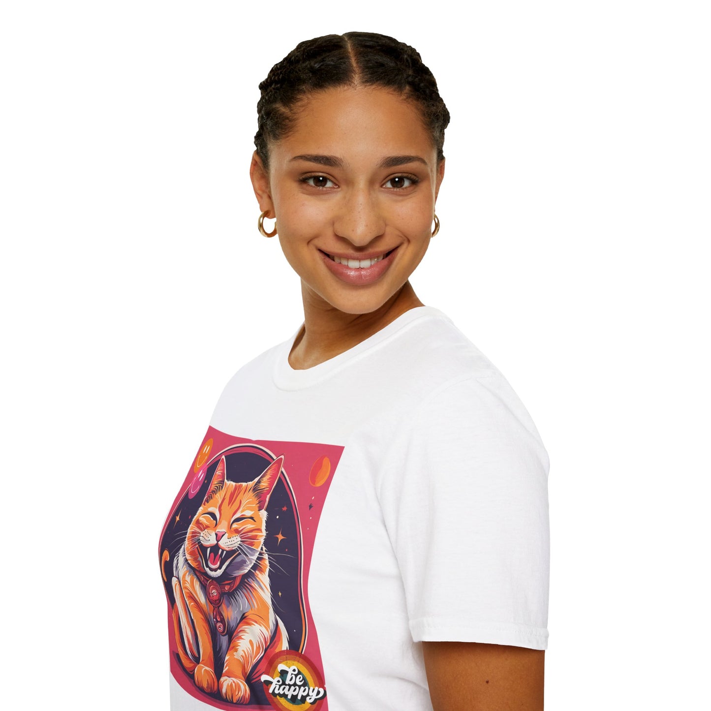Be Happy Unisex Softstyle T-Shirt