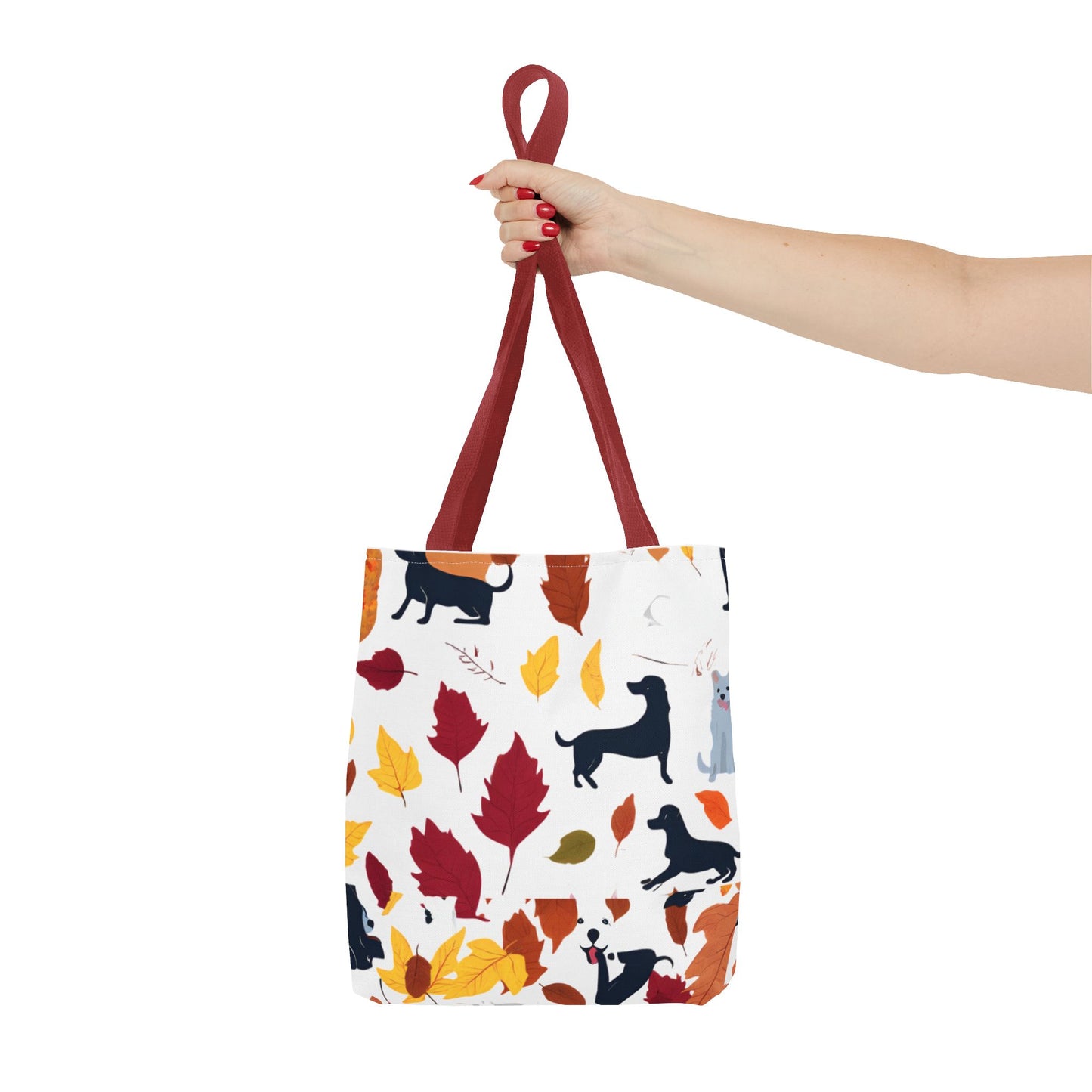 Dogs in the Fall Tote Bag (AOP)