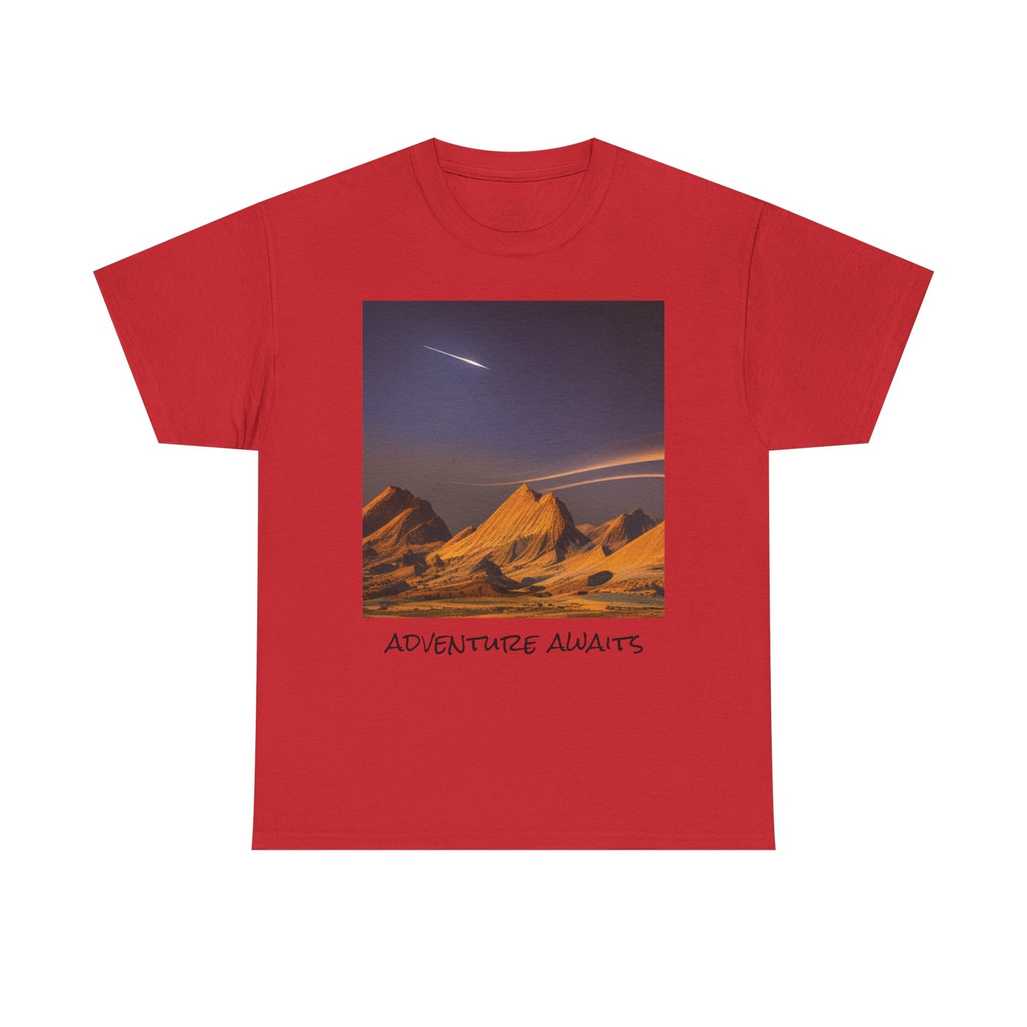 Adventure Awaits - Unisex Heavy Cotton Tee