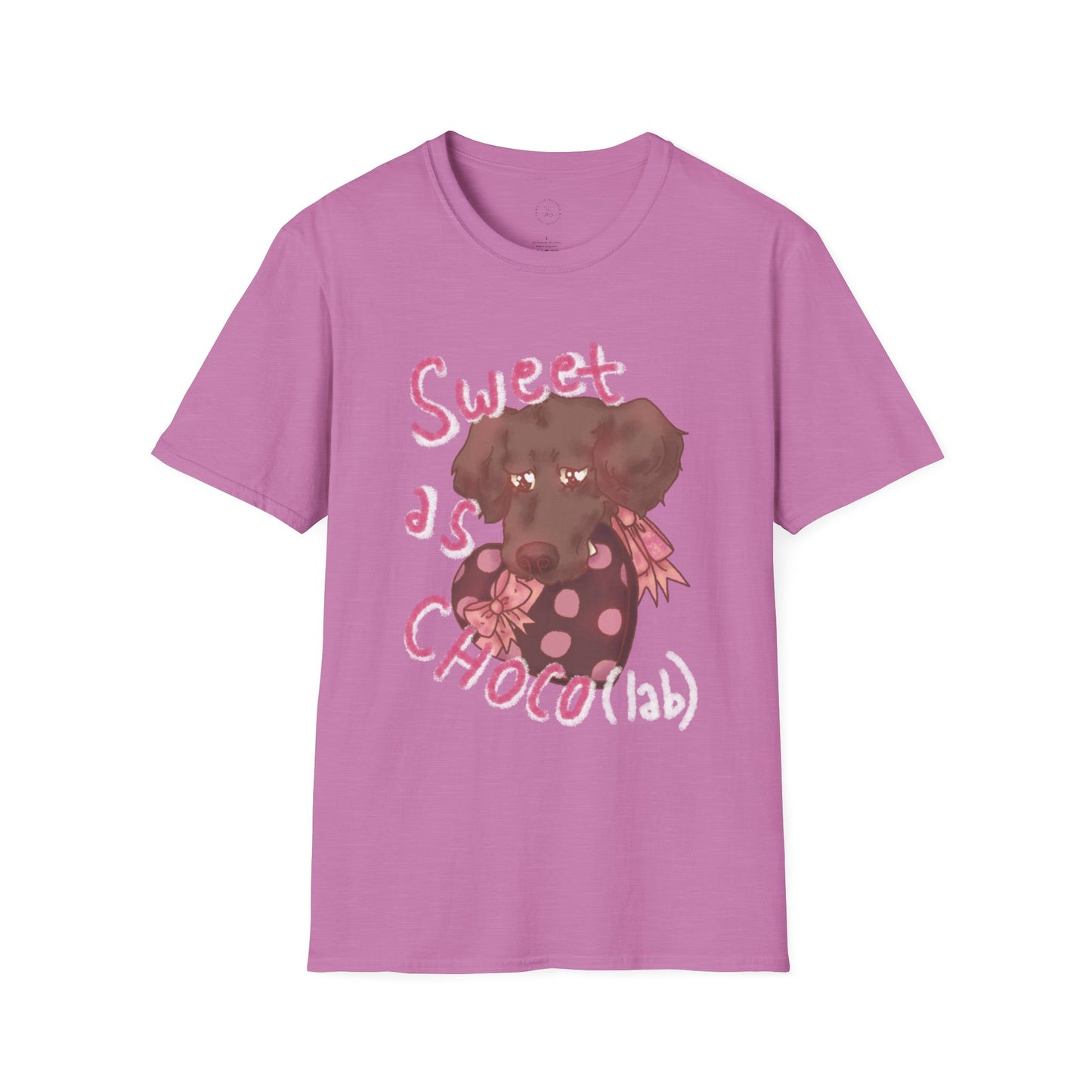 A Lab (love) Like Chocolate Unisex Softstyle T-Shirt