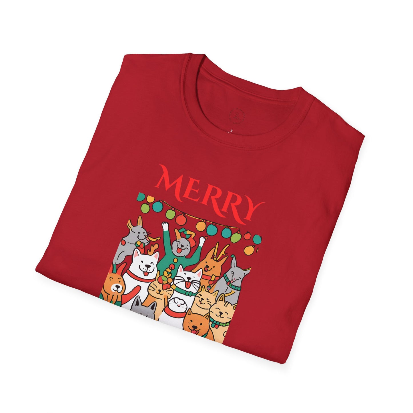 Animal Farm Merry Christmas ! Unisex Softstyle T-Shirt