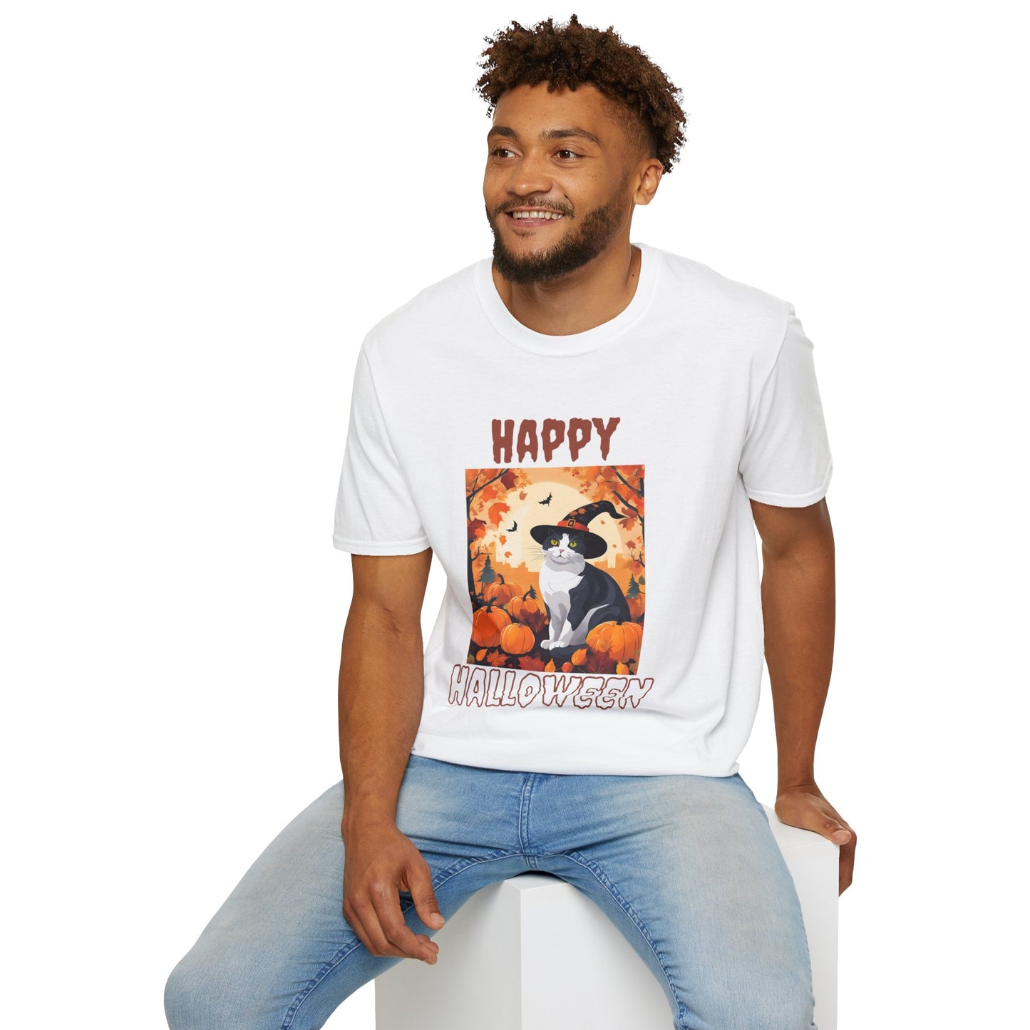 Happy Halloween Unisex Softstyle T-Shirt