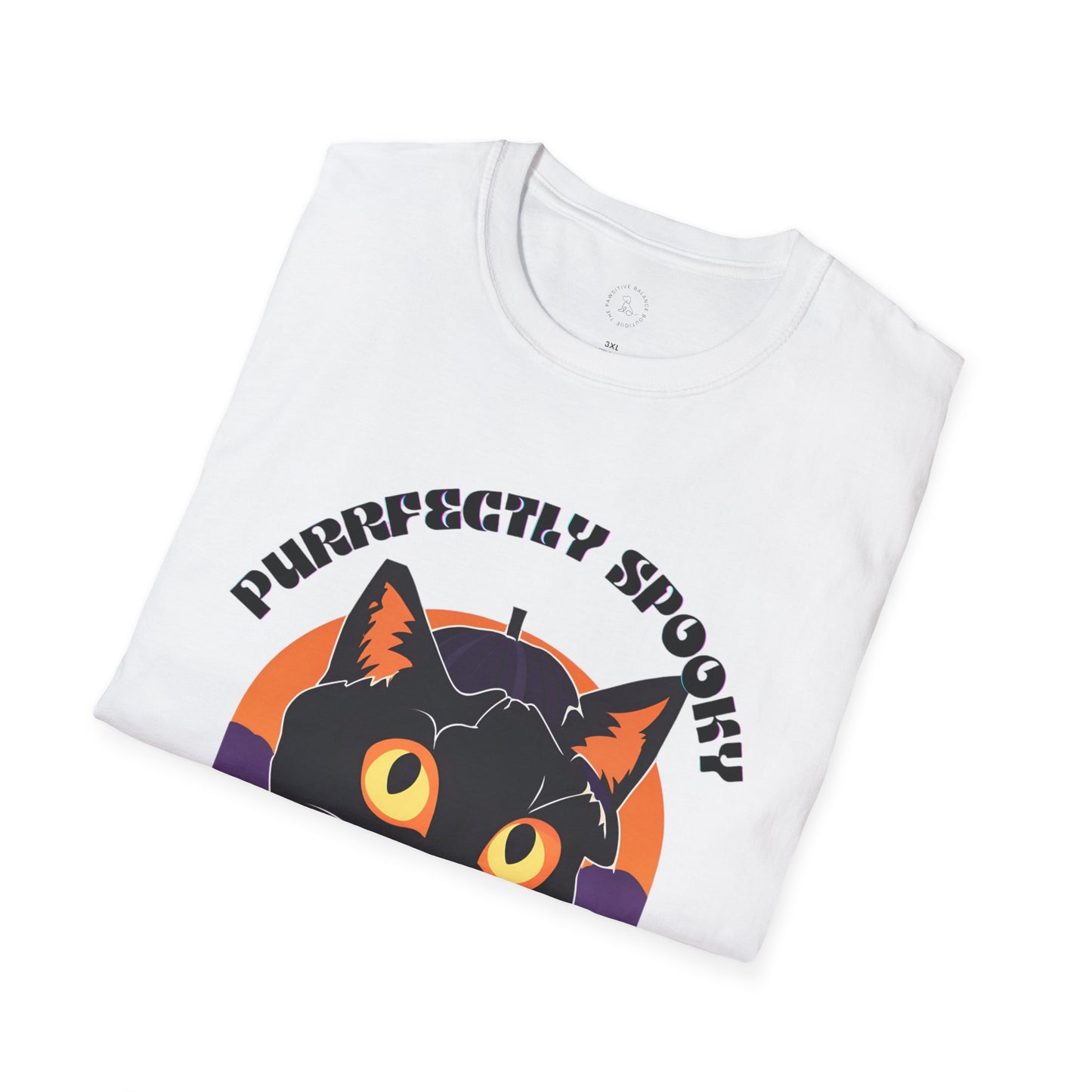 Purffectly Spooky Unisex Softstyle T-Shirt