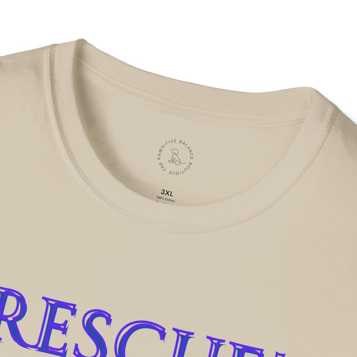 Rescue! Adopt! Don't Shop! Unisex Softstyle T-Shirt
