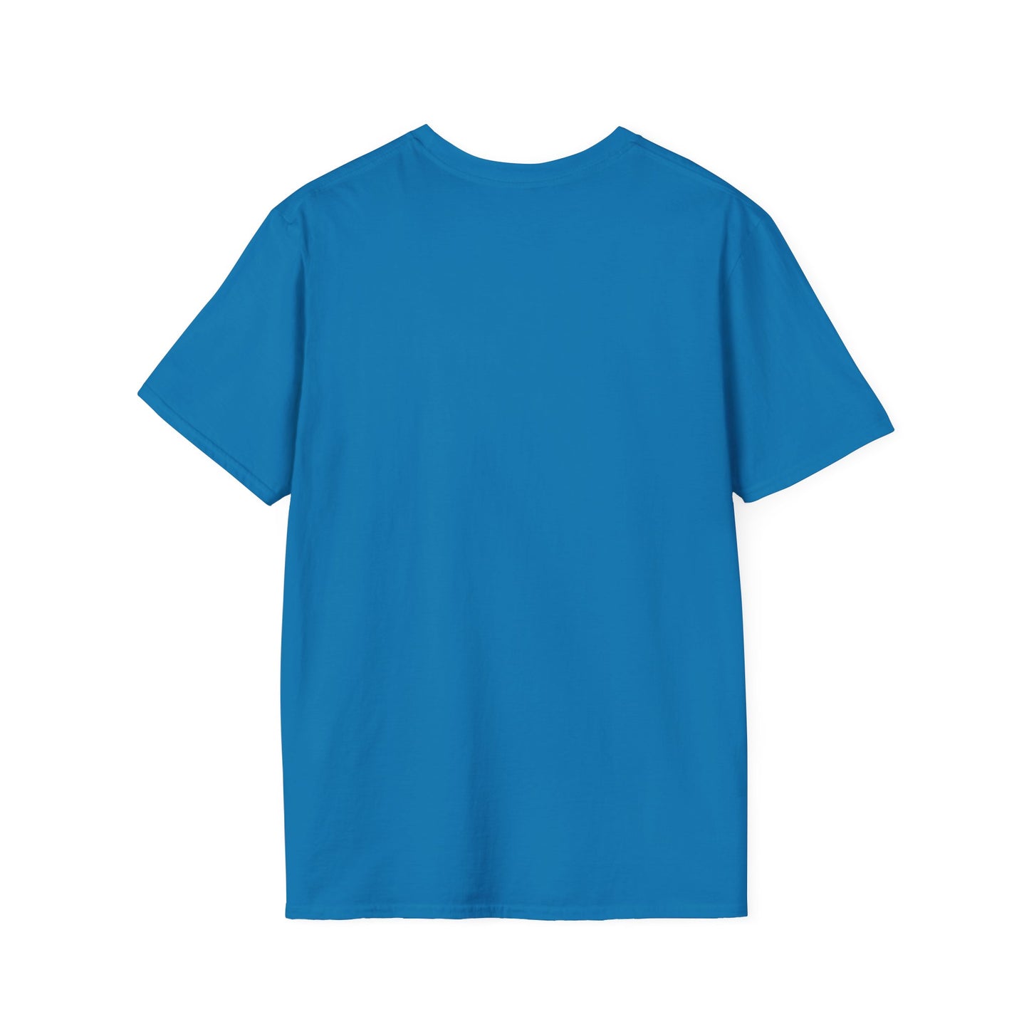 Motorcycle Riding Cat Unisex Softstyle T-Shirt