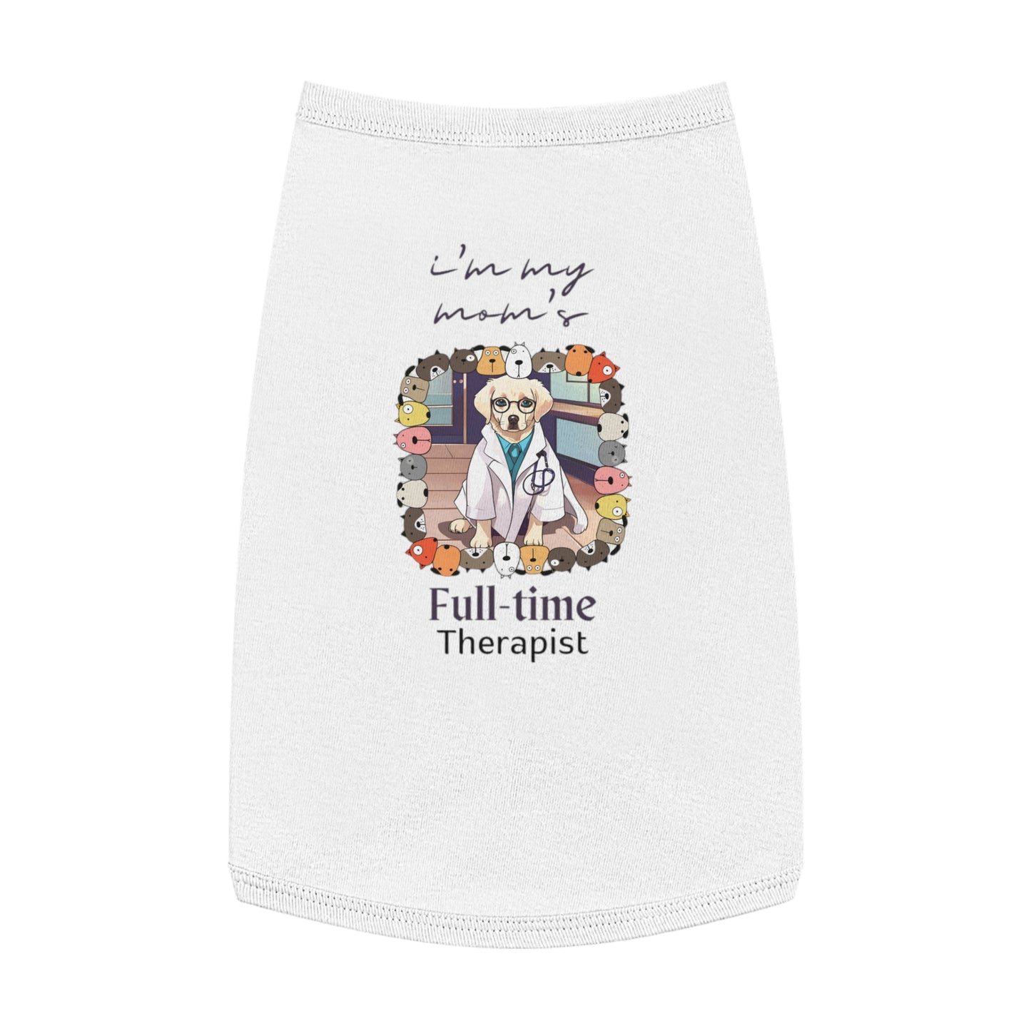 Full-time Therapist Pet Tank Top