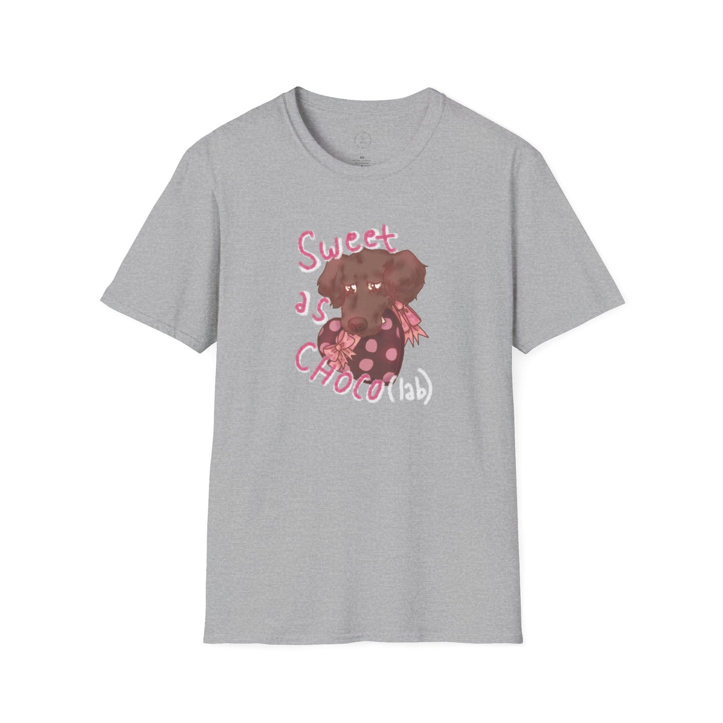 A Lab (love) Like Chocolate Unisex Softstyle T-Shirt