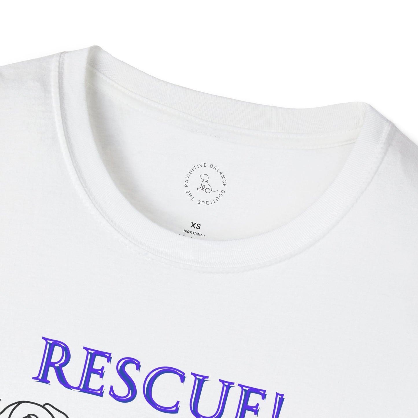 Rescue! Adopt! Don't Shop! Unisex Softstyle T-Shirt