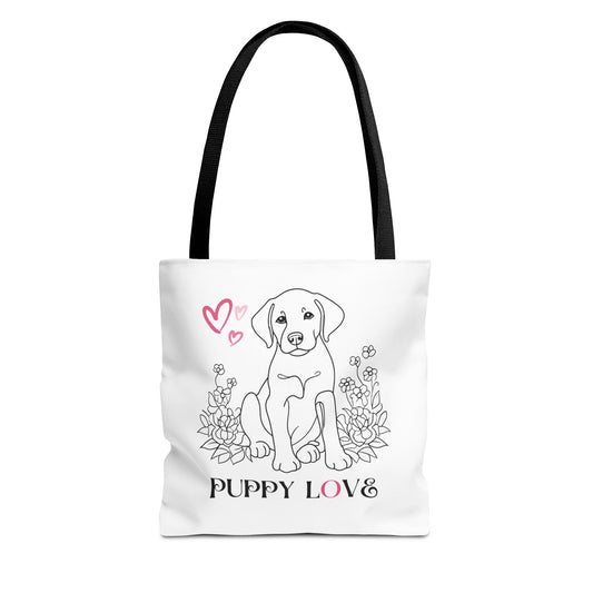 Puppy Love Tote Bag