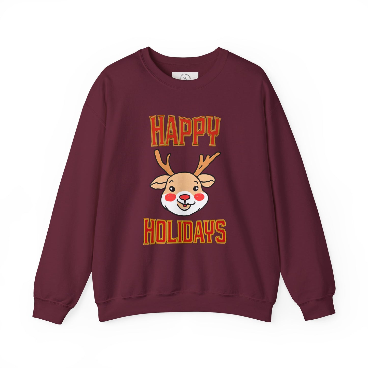 HAPPY HOLIDAYS Unisex Heavy Blend™ Crewneck Sweatshirt