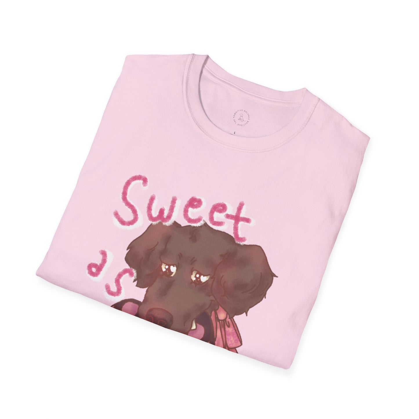 A Lab (love) Like Chocolate Unisex Softstyle T-Shirt