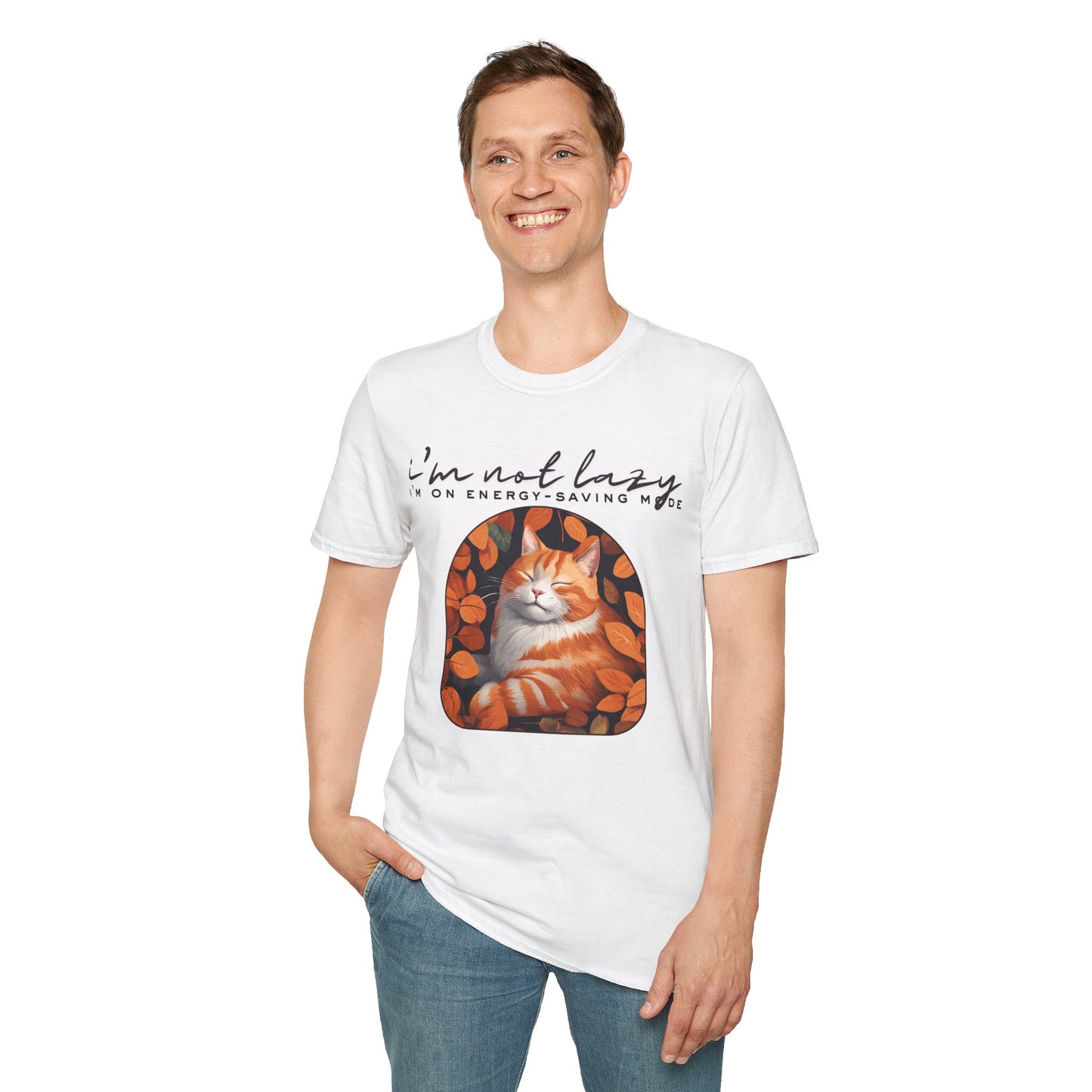 I'm Not Lazy - Unisex Softstyle T-Shirt