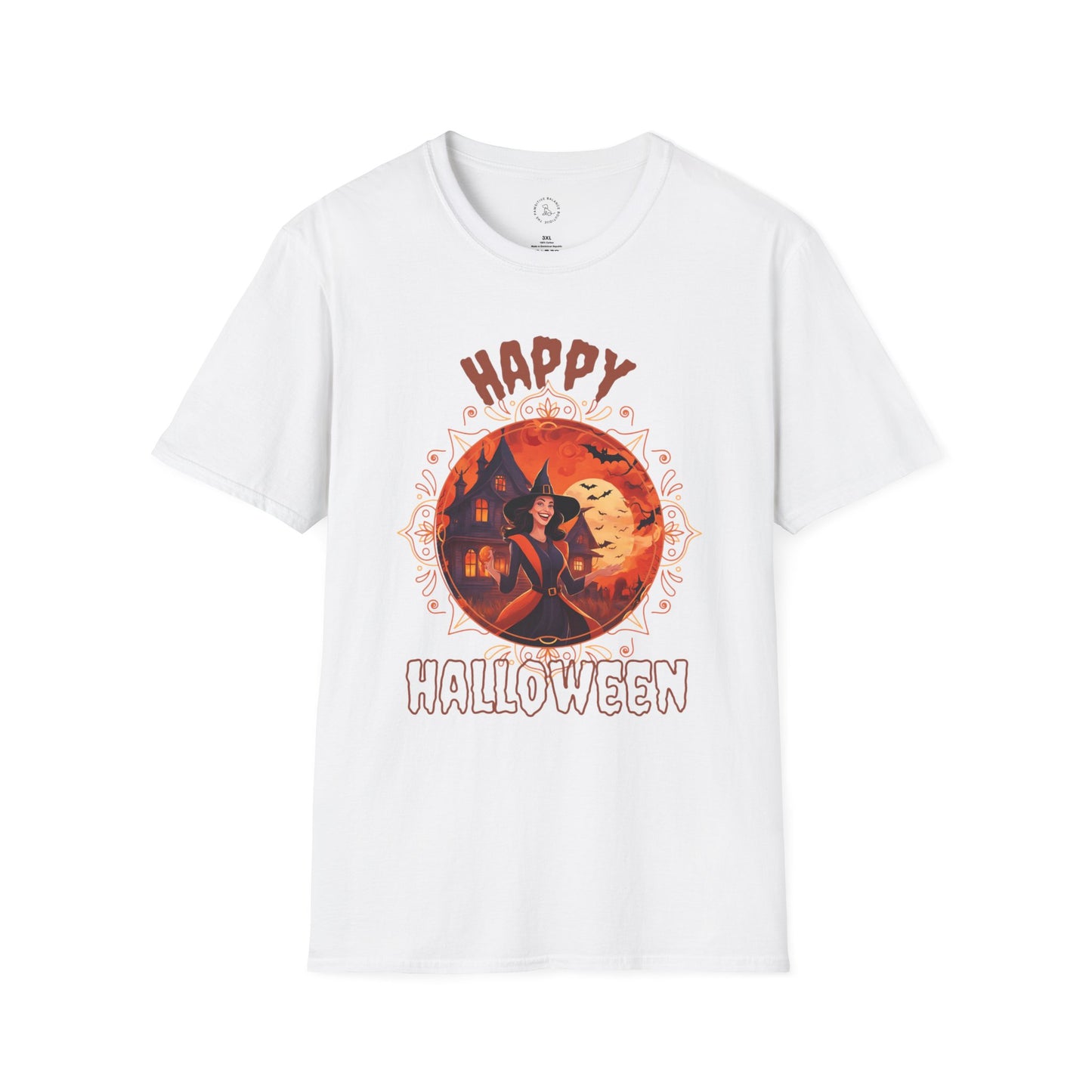 Halloween Witch Unisex Softstyle T-Shirt