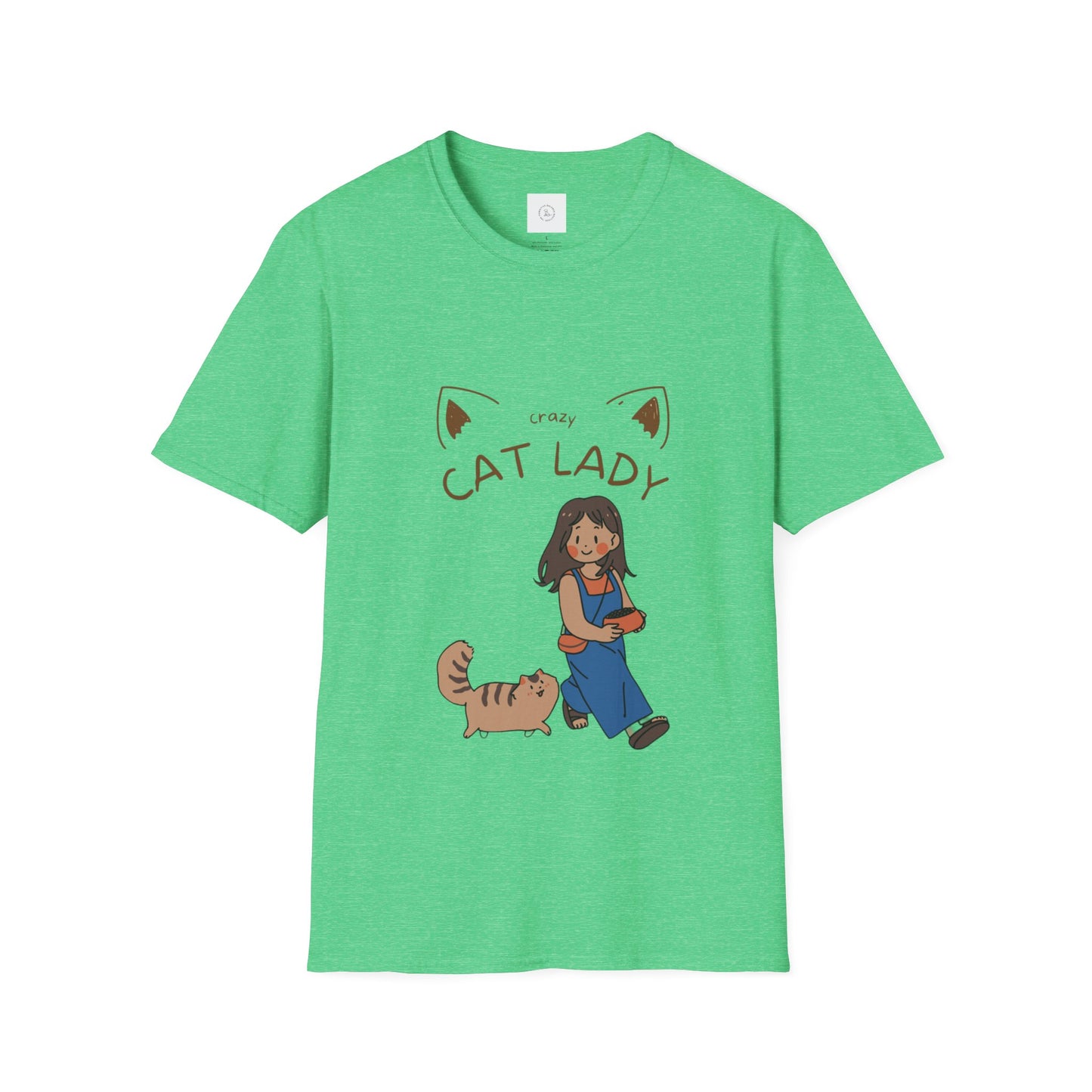 Crazy Cat Lady -Unisex Softstyle T-Shirt