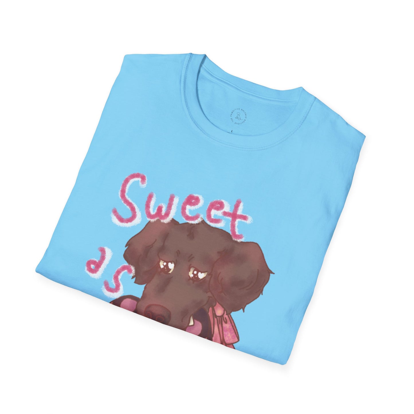 A Lab (love) Like Chocolate Unisex Softstyle T-Shirt