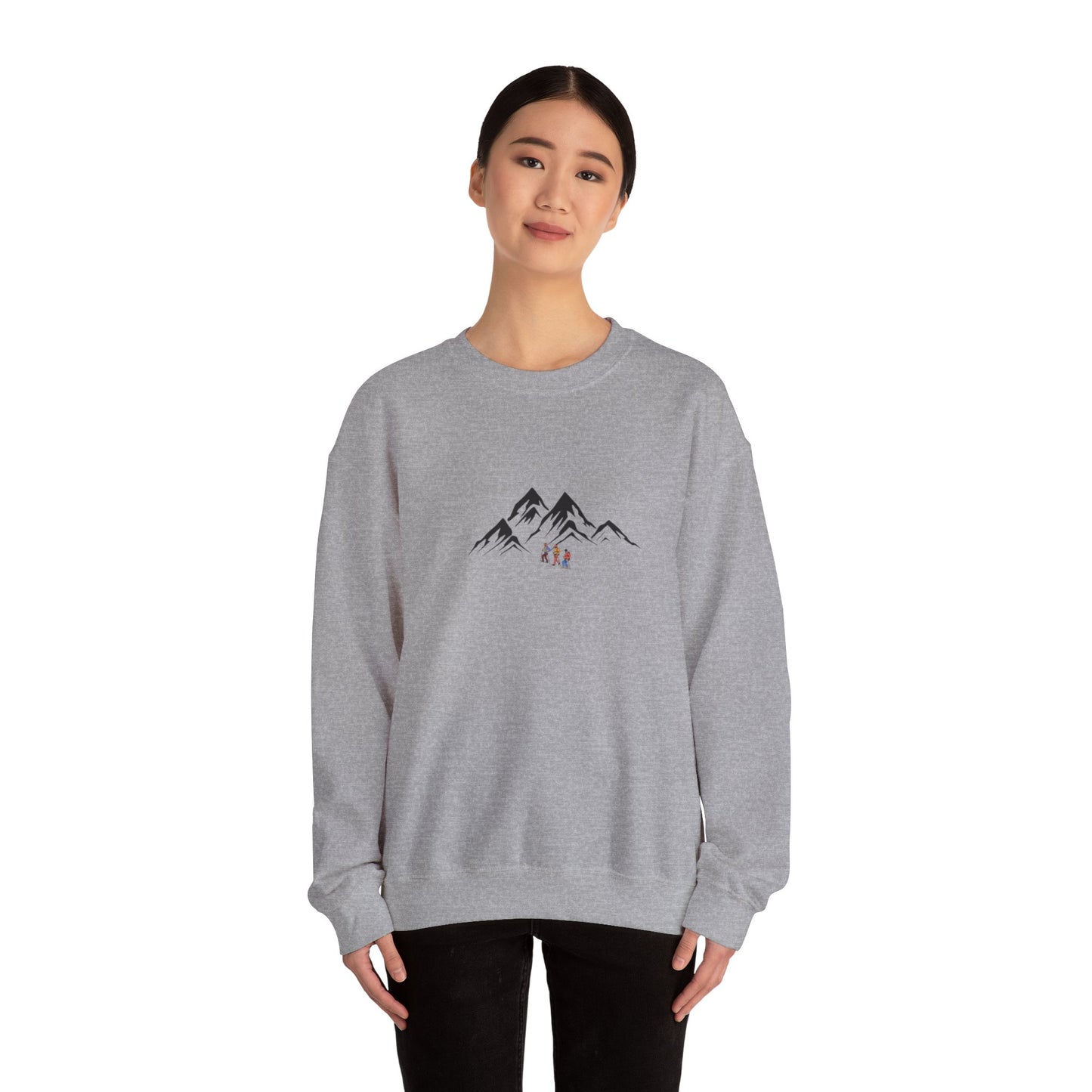 Mountain Climbing - Unisex Heavy Blend™ Crewneck Sweatshirt