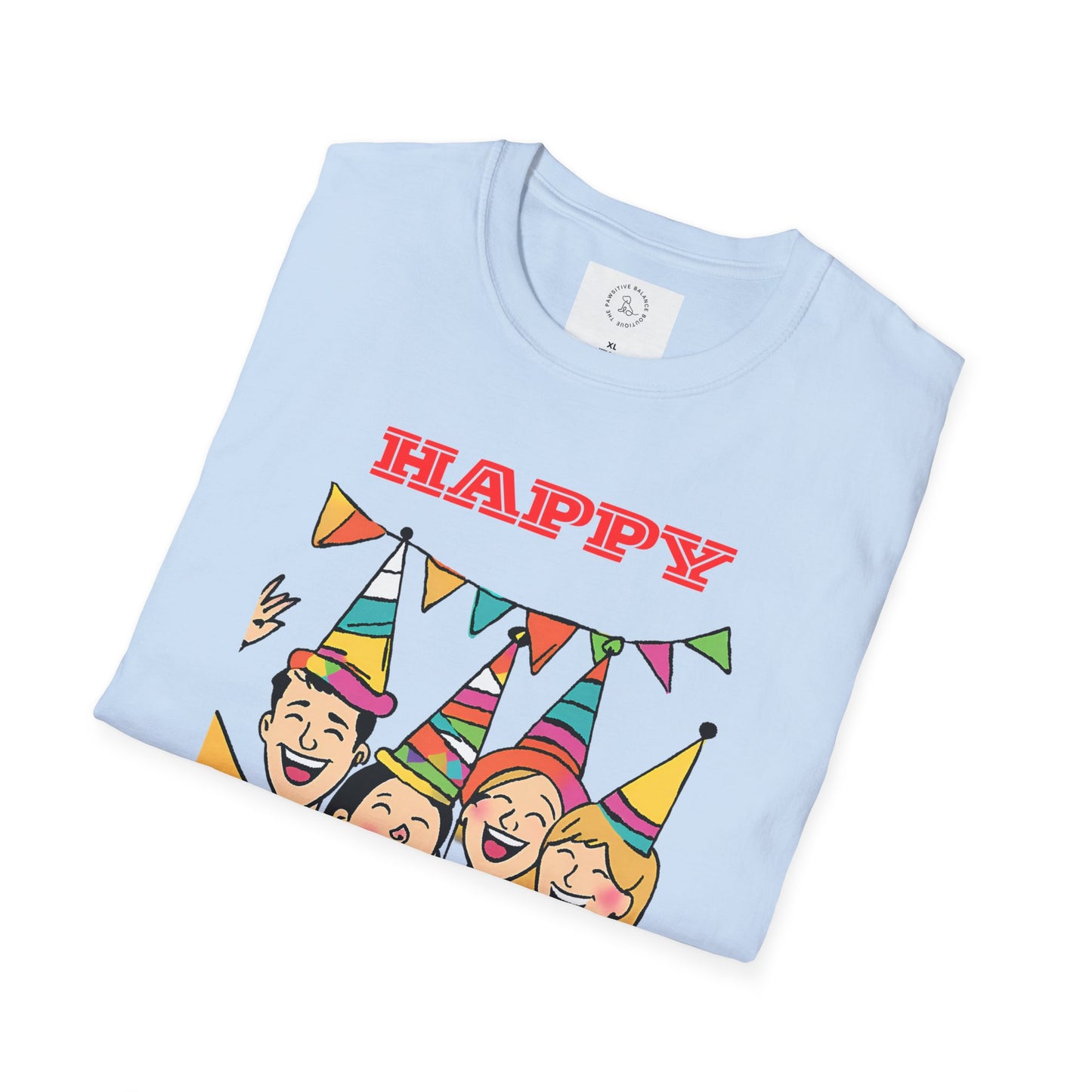 Happy New Year Unisex Softstyle T-Shirt