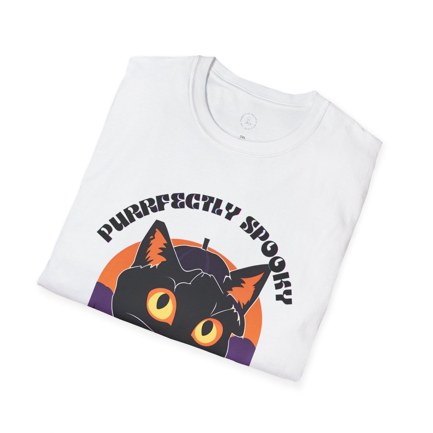 Purffectly Spooky Unisex Softstyle T-Shirt