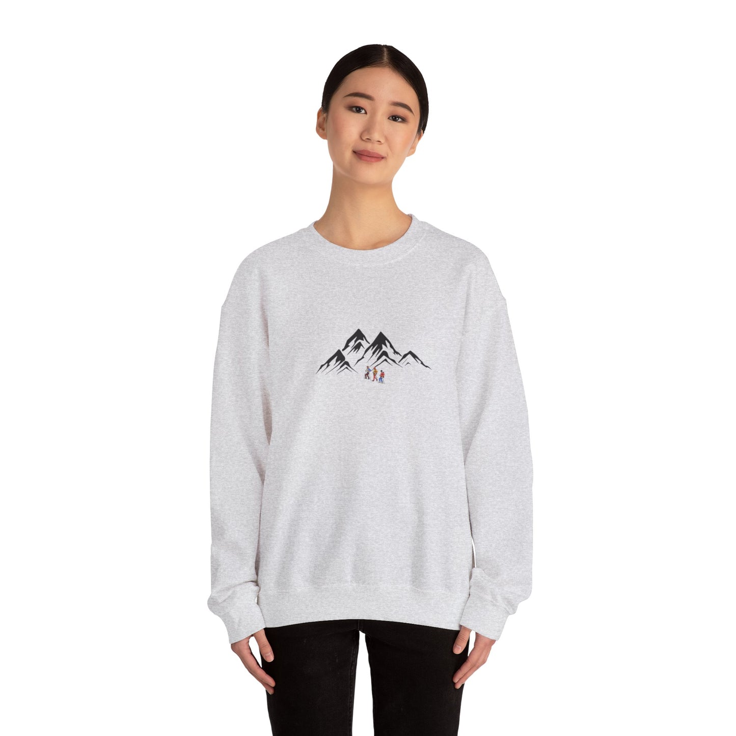 Mountain Climbing - Unisex Heavy Blend™ Crewneck Sweatshirt