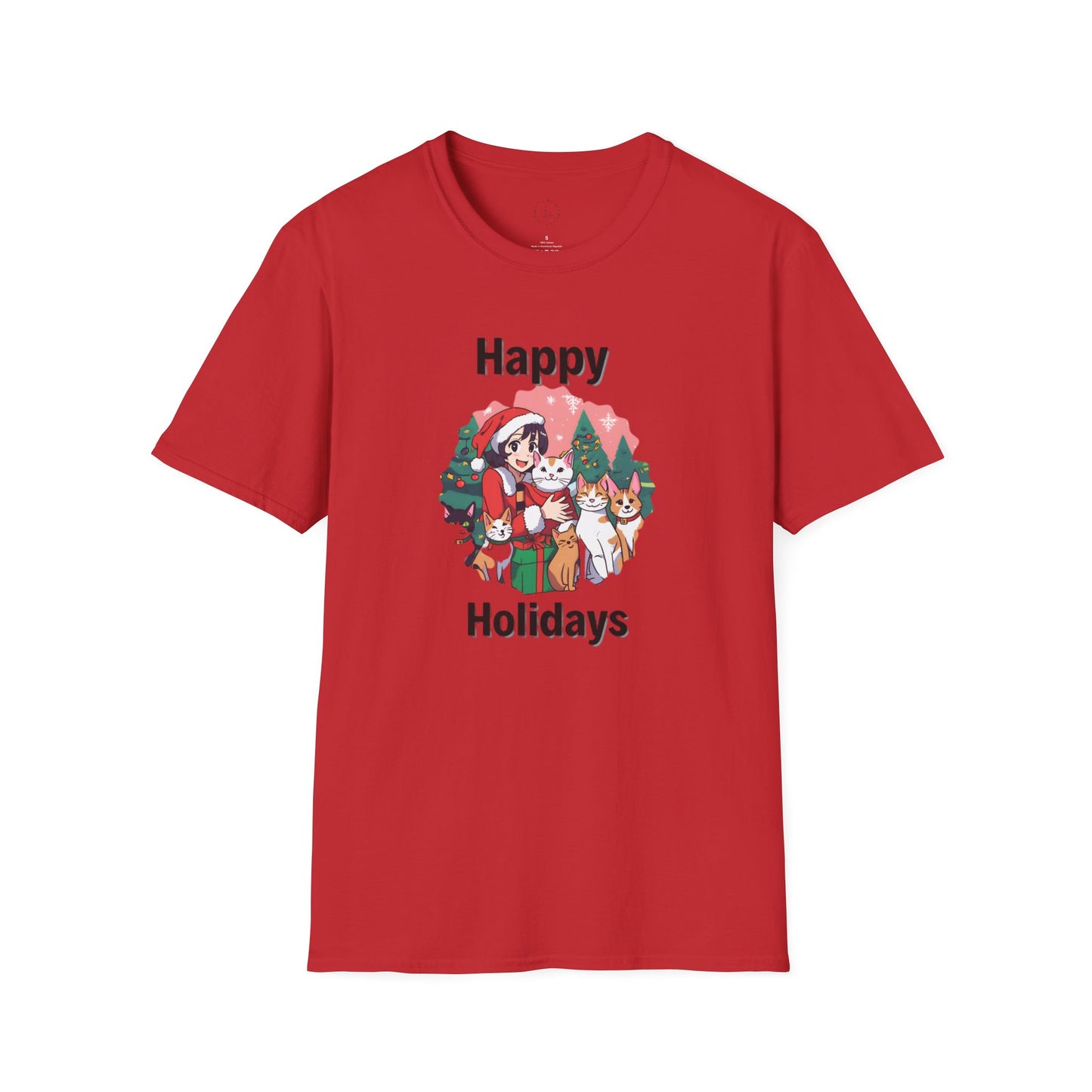 Happy Holidays Unisex Softstyle T-Shirt