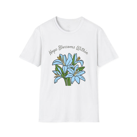 Hope Blossoms Within Unisex Softstyle T-Shirt