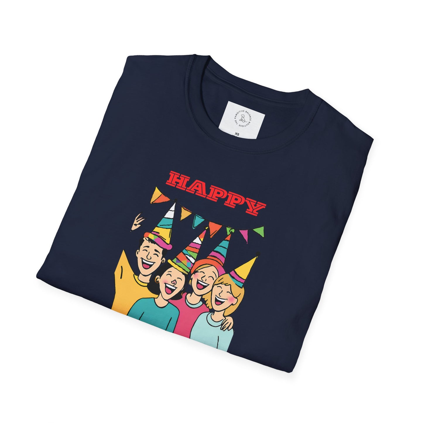 Happy New Year Unisex Softstyle T-Shirt