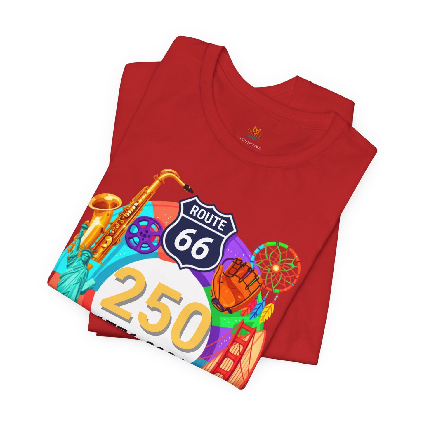USA 250th Anniversary T-Shirt — 1776-2026 Bicentennial Celebration Tee