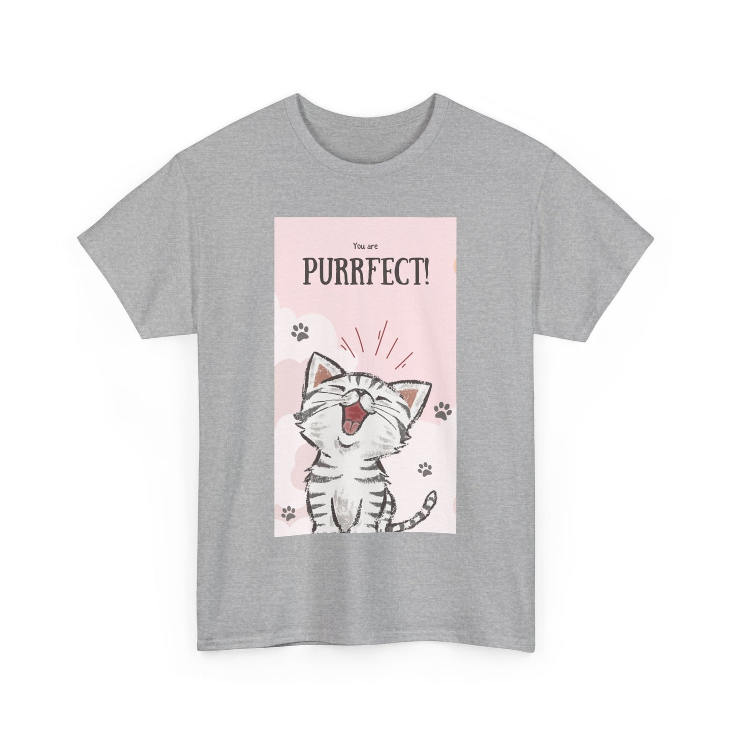 You are purrfect - Unisex Heavy Cotton Tee