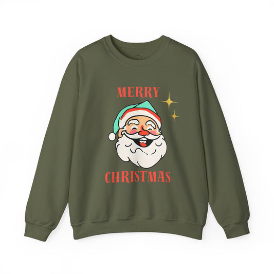 MERRY CLAUS Unisex Heavy Blend™ Crewneck Sweatshirt