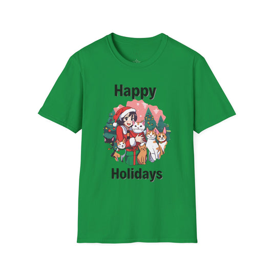 Happy Holidays Unisex Softstyle T-Shirt