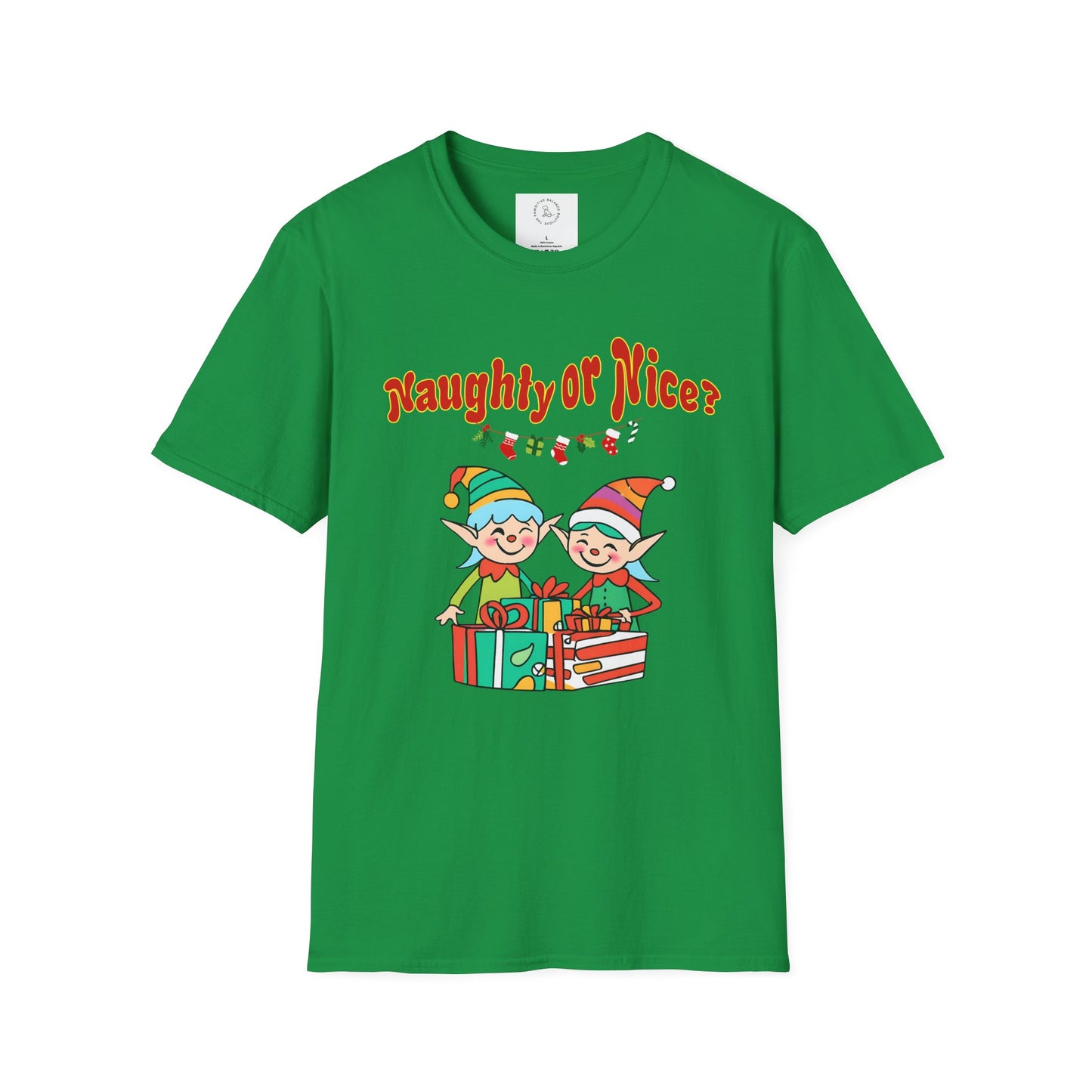 Naughty or Nice? Unisex Softstyle T-Shirt