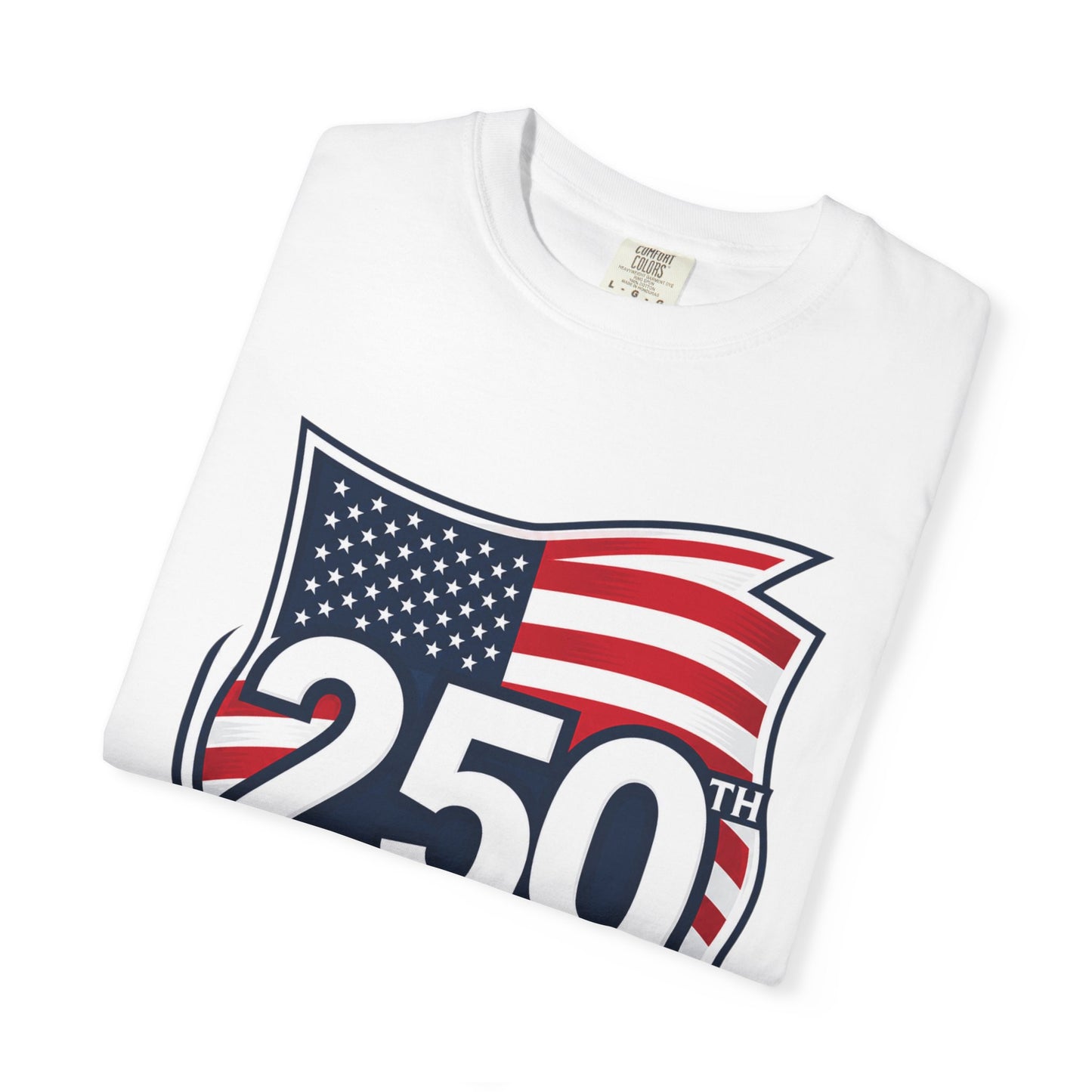 250th Anniversary T-Shirt – 1776–2026 American Flag Commemorative Tee