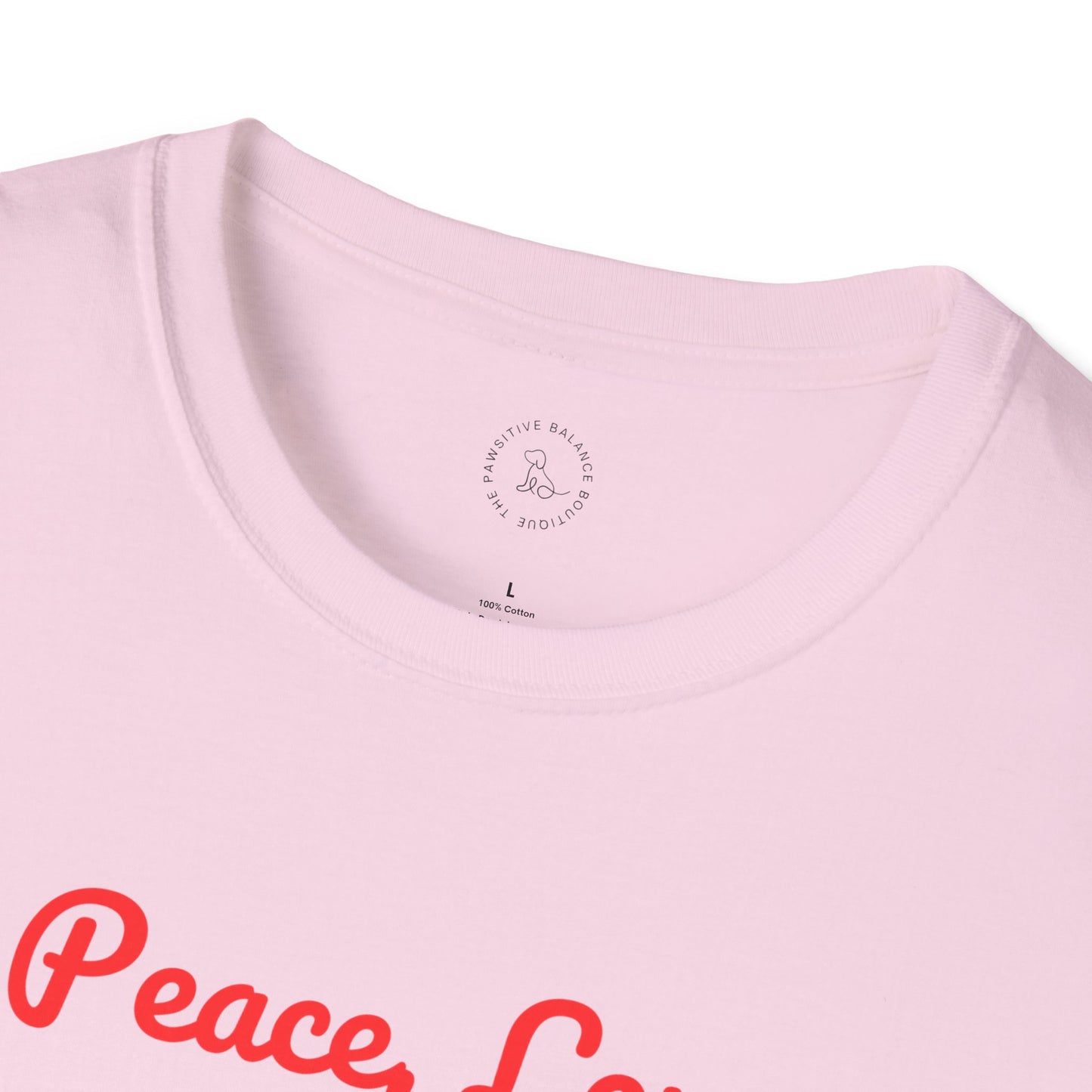 Peace, Love and Christmas Magic Unisex Softstyle T-Shirt