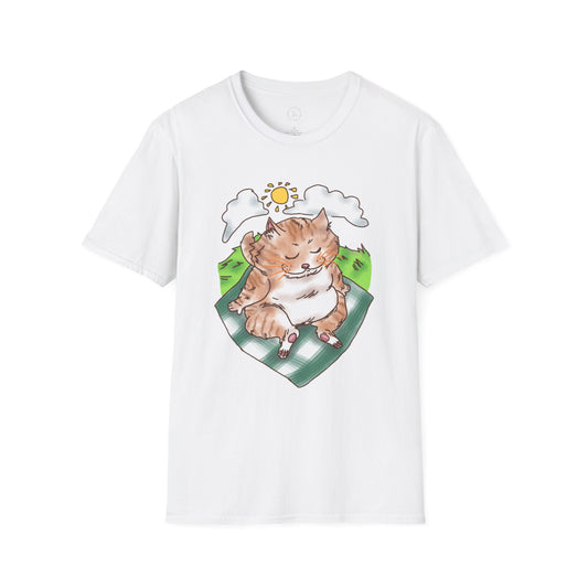 Kitty's Spring Day Unisex Softstyle T-Shirt