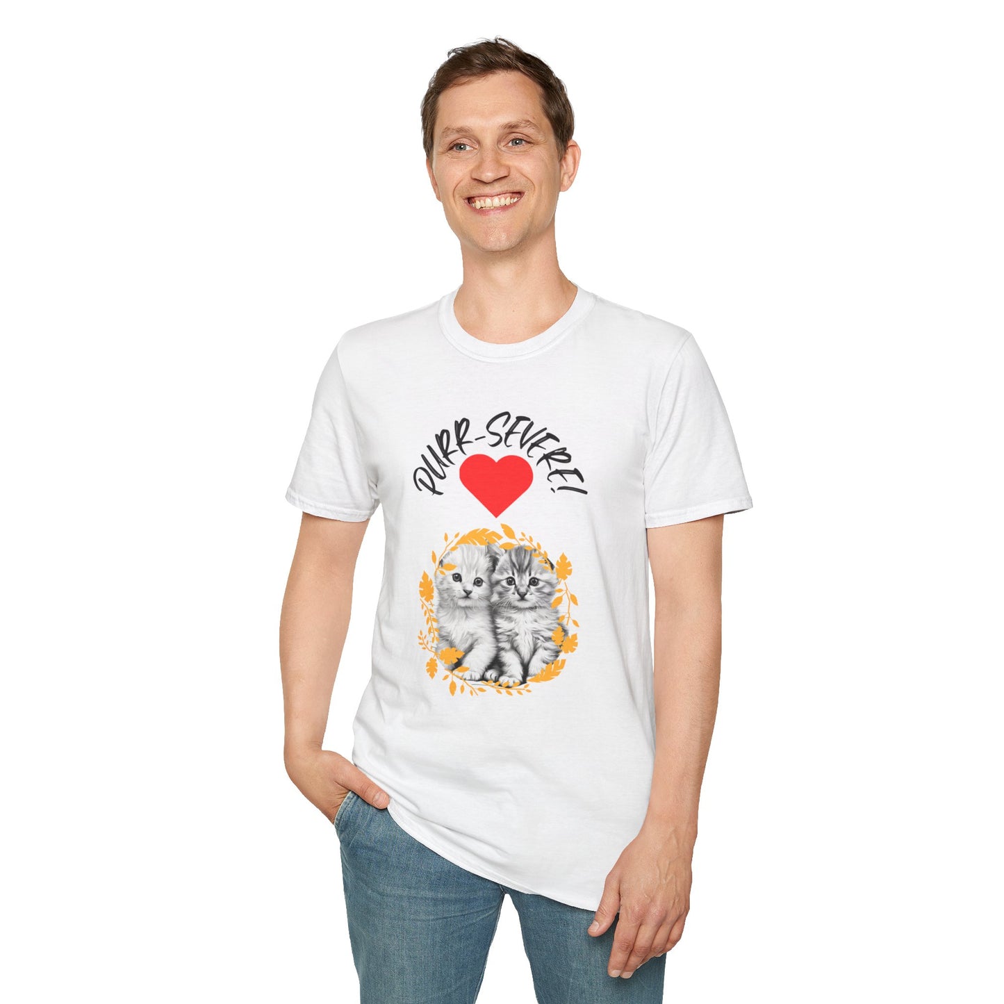 PURR-SEVERE! Unisex Softstyle T-Shirt