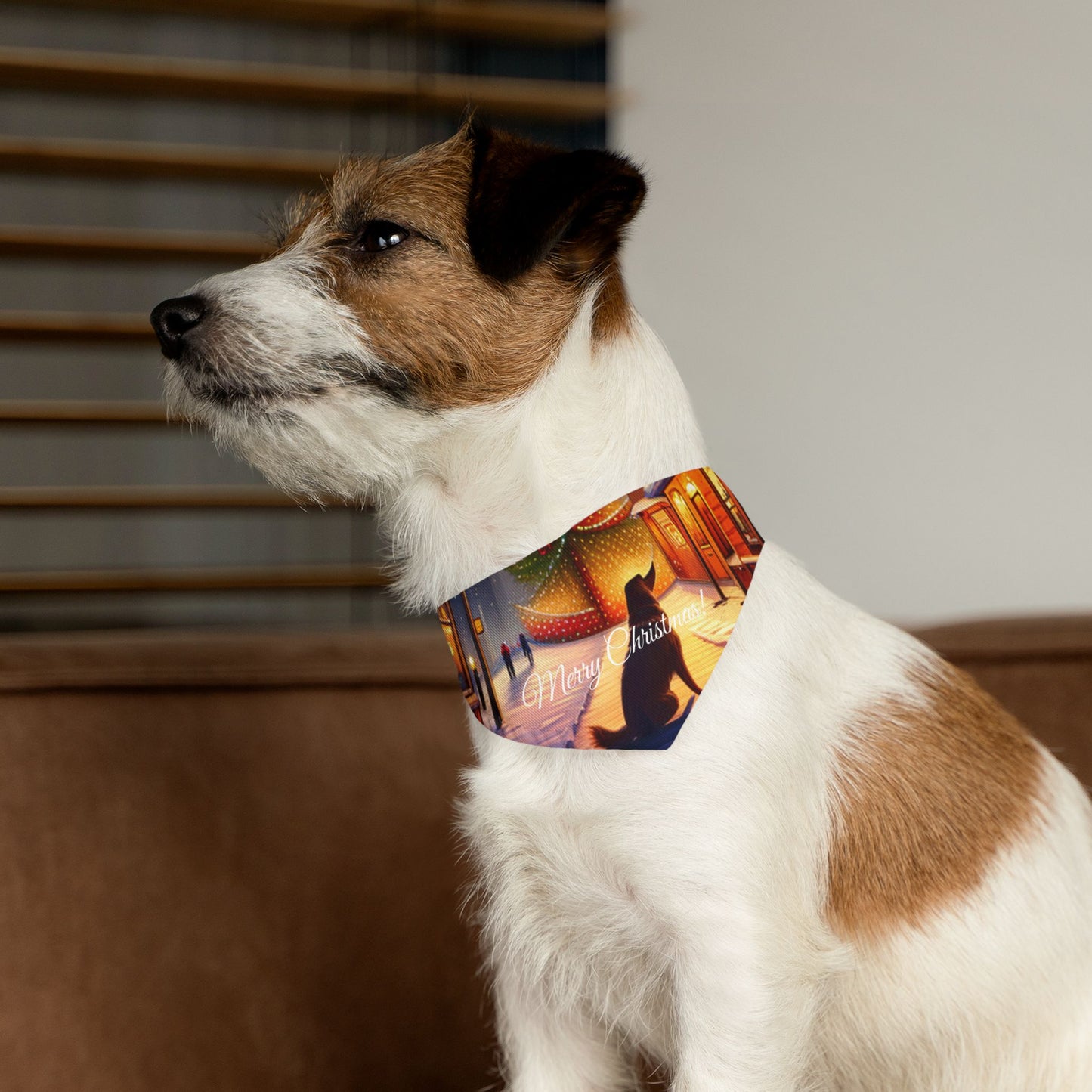 Pet Bandana Christmas Collar