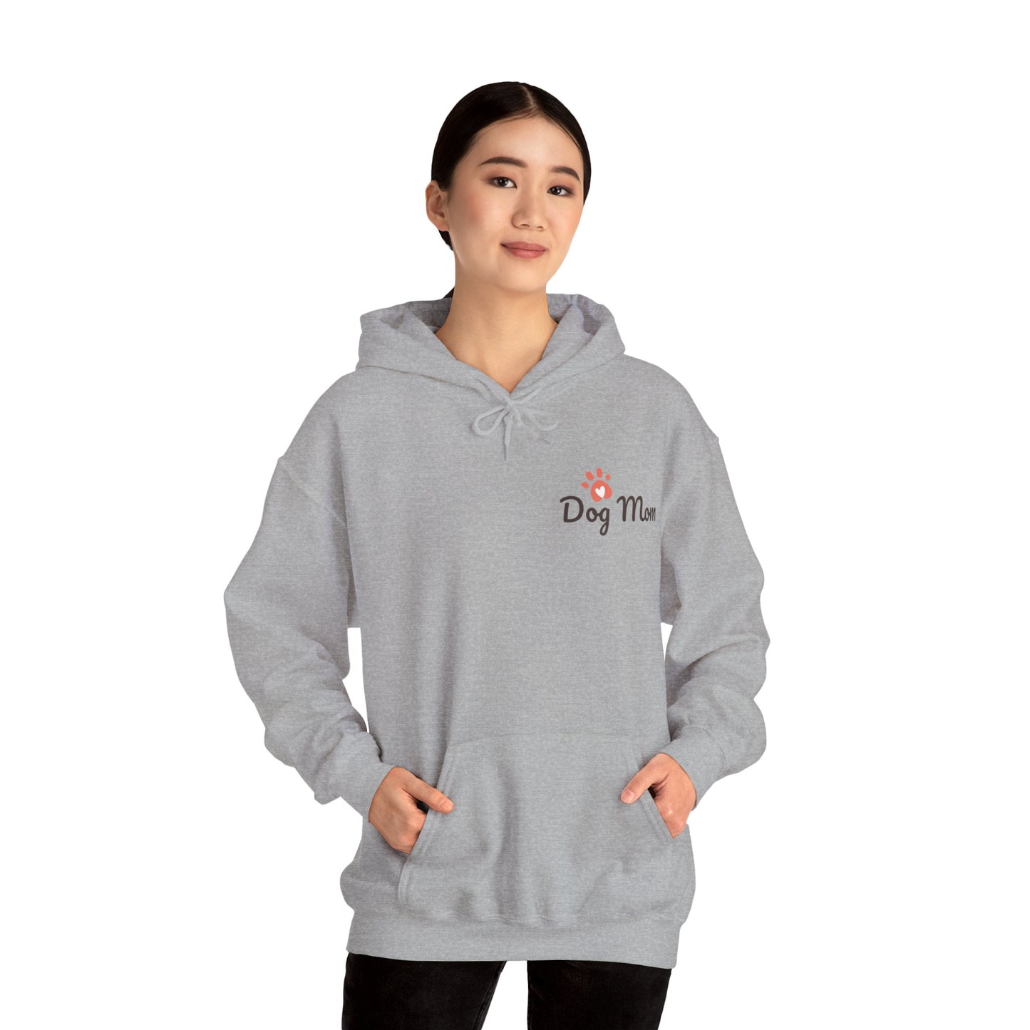 Dog Mom Hoodie - Unisex Heavy Blend™ Hooded Sweatshirt