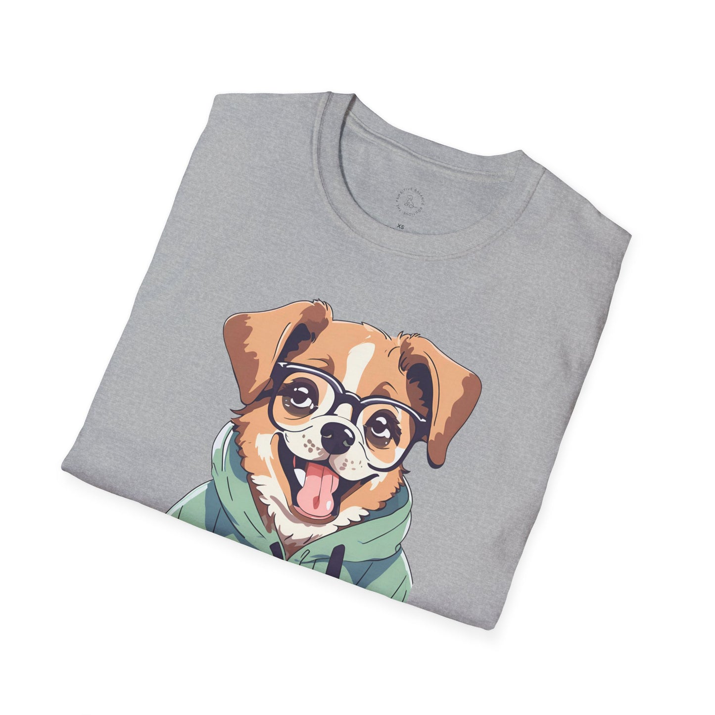 Nerdy Dog Unisex Softstyle T-Shirt