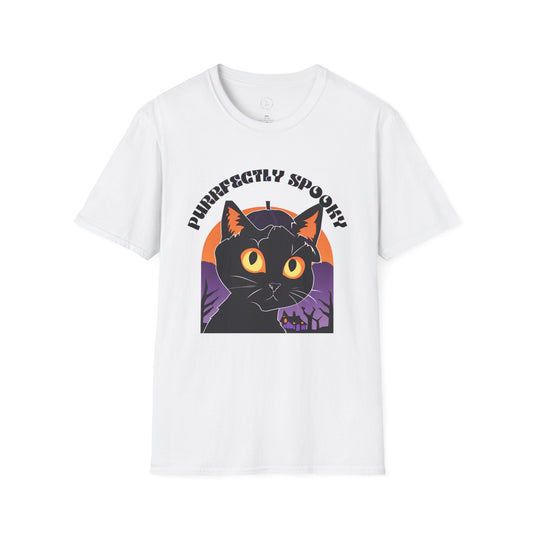 Purffectly Spooky Unisex Softstyle T-Shirt