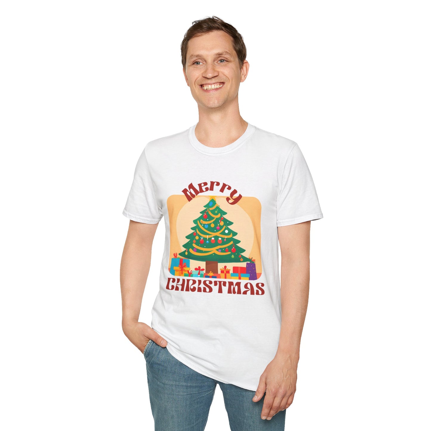 Merry Christmas Unisex Softstyle T-Shirt