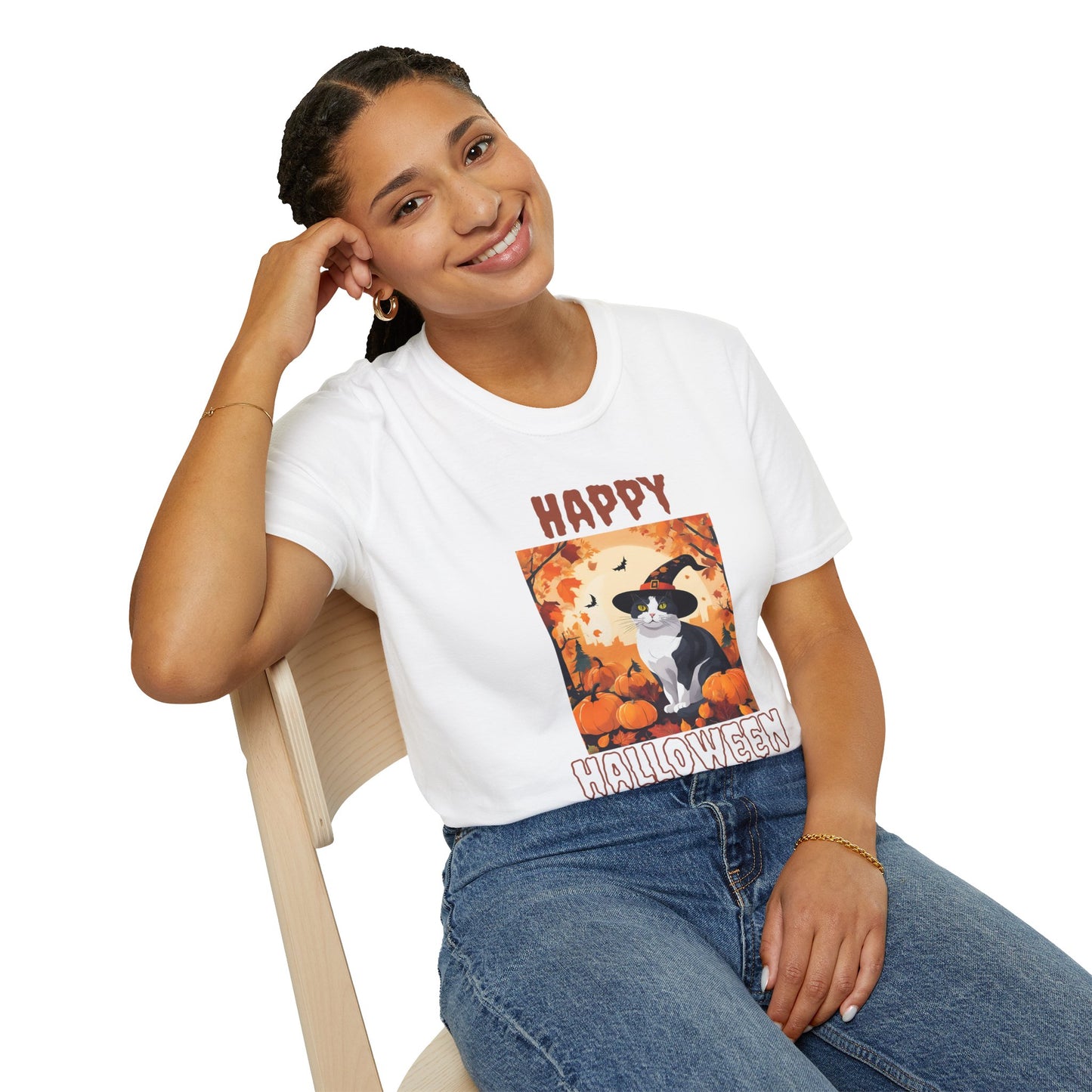 Happy Halloween Unisex Softstyle T-Shirt