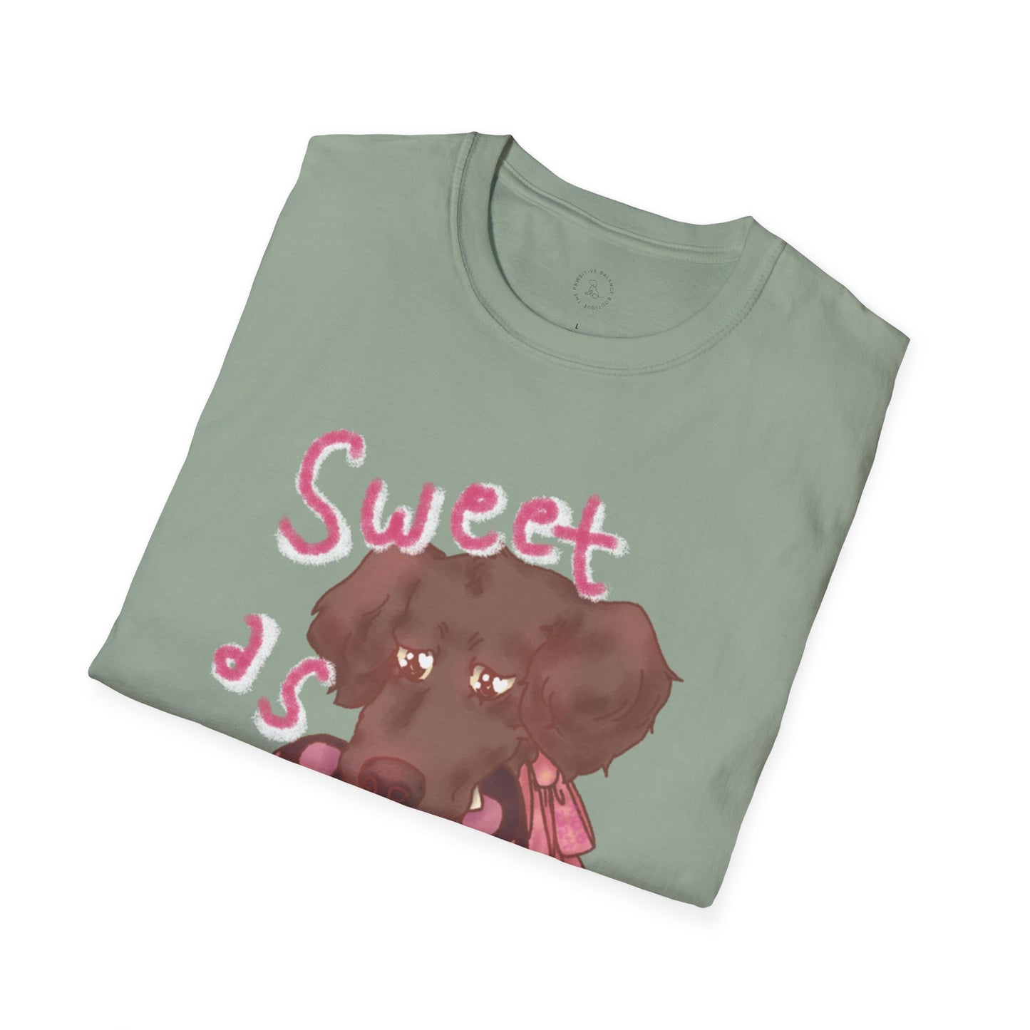 A Lab (love) Like Chocolate Unisex Softstyle T-Shirt